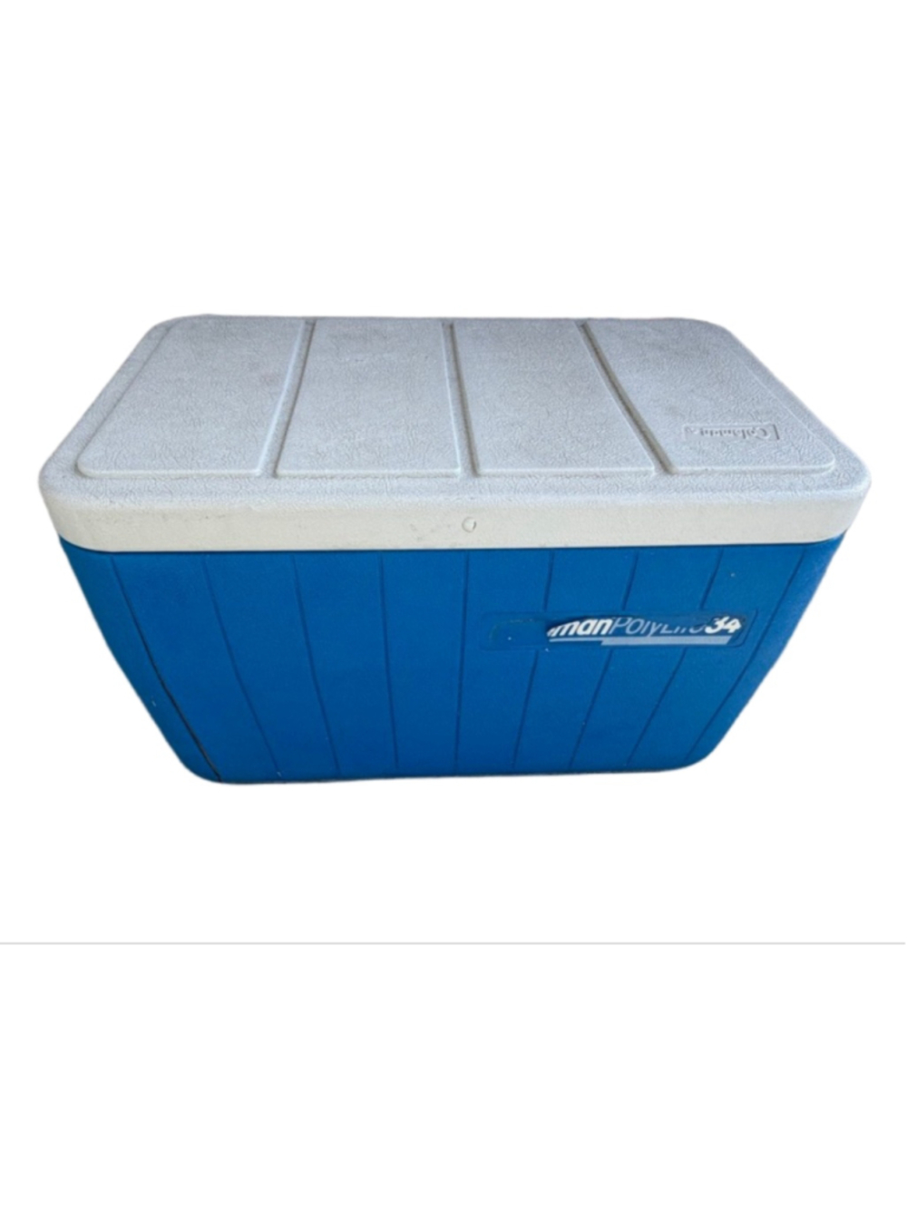 Coleman Blue and White Cooler One Size